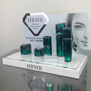 Espositore da banco per abiti in acrilico di lusso, illuminato e pieghevole, per superfici lucide con schermo - Product Image 5