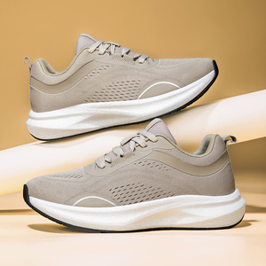 Zapatillas Unisex para las Cuatro Estaciones, Diseño Barefoot, Puntera Ancha, Suela Plana, Transpirables, con Cordones, Antideslizantes, Acolchadas, Cómodas, para Deporte, Caminar y Moda - Product Image 3