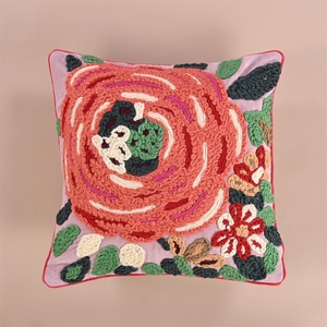 Handmade Ethnic Tribal Cushion Cover with Rich Colors <b>African</b> Inspired Patterns Adds Cultural Charm to Any Room - Product Image 2