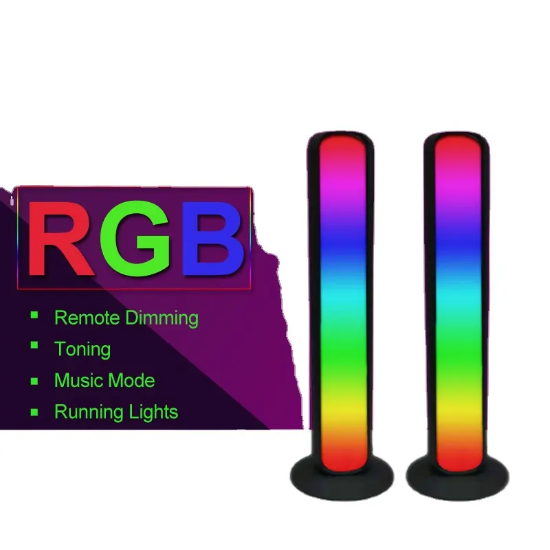PCゲーミングTVベッドルームリビングルームパーティー用の高品質RGB音声サウンドコントロールアンビエントライト