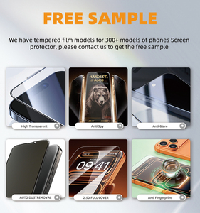 ฟิล์มกันรอยโทรศัพท์แบบพลาสมา สำหรับ 17/16 Pro Max/15 Pro Max/<span class=keywords><strong>6D</strong></span> ป้องกันการมองเห็นจากด้านข้าง ดีไซน์โค้งขนาดใหญ่ ความคมชัดสูง - Product Image 6