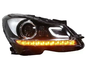 ไฟหน้า LED แบบปรับทิศทางได้ WELIFTRICH สำหรับ Mercedes Benz C-Class W204 ปี 2011-2013 OEM 2048203539 2048203639 - Product Image 5
