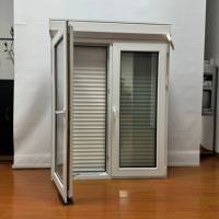 Porte à enroulement automatique en aluminium électrique pour centre commercial, usine, entrepôt, entrée
