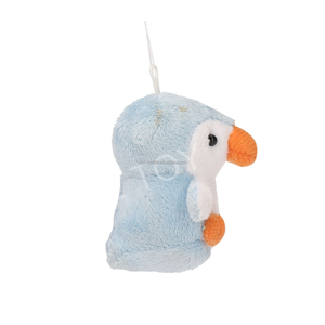 Ciondolo Morbido a Forma di <span class=keywords><strong>Pinguino</strong></span> Personalizzato OEM/ODM, Design Cartoon, Decorazione per Borsa, <span class=keywords><strong>Pinguino</strong></span> <span class=keywords><strong>Blu</strong></span> Imbottito - Product Image 2