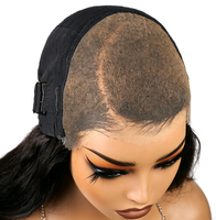 Beauty Forever cheveux brésiliens Bye Bye noeuds vague de corps noir sans colle pré-plumé pré-coupe 7x6 dentelle avant cordon visage encadrement