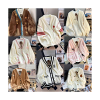 Vente flash - Cardigans à poches pour femmes de haute qualité, style tendance, tricot long, manches longues, style ample