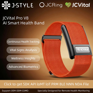 Reloj Inteligente JCVital V8 SDK API OEM ODM con Pulsera, Análisis de Salud con IA, Predicción de Tendencias, Informe, Venta al por Mayor, CE FCC Rohs - Product Image 1