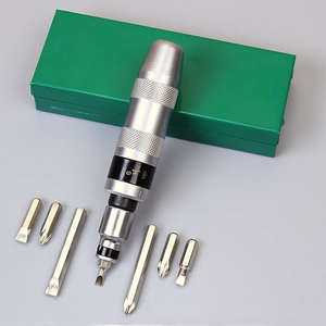 Jeu de tournevis à chocs hexagonaux à pointe magnétique en acier au chrome-molybdène robuste de qualité industrielle avec finition zinguée et manche en plastique pour l'automobile - Product Image 4