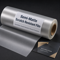 Film BOPP mat pour emballage de boîtes, film d'impression mat pour emballage de gâteaux, film de plastification thermique brillant découpé, film de plastification à froid