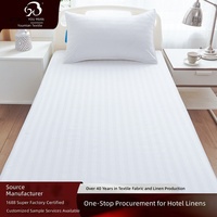 Draps d'hôtel, draps chirurgicaux, linge médical – Draps jacquard unis réversibles sur mesure, housses de couette, taies d'oreiller