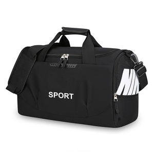 Bolsa de viaje de moda con logotipo personalizado deporte Fitness noche Weekender gimnasio bolsa de lona con compartimento para <span class=keywords><strong>zapatos</strong></span> - Product Image 1