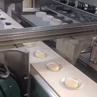 Nouvelle machine à tartes électrique programmable entièrement automatique pour la fabrication de tartelettes, de tartes, de coquilles de tartelettes aux œufs, utilisation industrielle, longue durée de vie