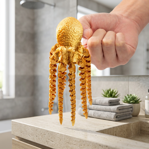Servicio FDM de MGT, Impresión 3D Directa de Fábrica, Juguete de Pulpo Flexible, Prototipado Rápido, Animales, Filamento 3D MGT, OEM/ODM, Bajo MOQ, Personalizado - Product Image 1