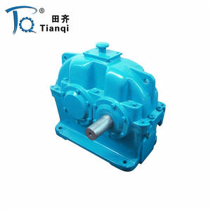 Редуктор цилиндрический одноступенчатый серии ZDY, горизонтальное крепление, с зубчатой поверхностью, косозубый, мотор-редуктор - Product Image 3