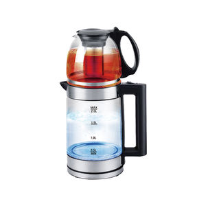 Bouilloire électrique, ensemble théière turque, <span class=keywords><strong>chauffe</strong></span>-eau, maintien au chaud, bouilloire double grande et petite ensemble, <span class=keywords><strong>pot</strong></span> de conservation de la santé - Product Image 1