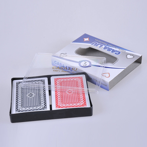 De gama alta de <span class=keywords><strong>la</strong></span> mejor calidad a prueba de agua 100% reciclado de plástico impreso casino jugando tarjetas - Product Image 5
