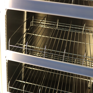 Thiết bị bia thương mại quầy bar Cocktail thẳng đứng tủ lạnh Tủ đông kính 3 cửa tủ lạnh - Product Image 6