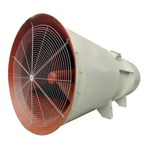 Dal8-75 Metal Industrial Exhaust Fan Axial Fans Aggregate Mine Tunnel Ventilation System