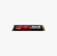 قرص صلب Lexar ARES PRO M.2 2280 PCIe Gen5 X4 NVMe SSD بسعات 1 تيرابايت و2 تيرابايت و4 تيرابايت بسرعة 14000 ميجابايت/ثانية مع لوحة دوائر مطبوعة أحادية الجانب لأجهزة الكمبيوتر المخصصة للألعاب وPS5 والكمبيوتر المحمول وتصنيع الرسومات ثلاثية الأبعاد
