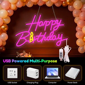 All-in-one colorful gradient marry <b>me</b> LED Letreros Neon USB-powered wall decoration light APP dimmable suspended ambient light - Product Image 2