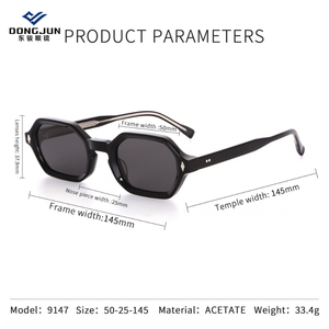 Ultimi Arrivi: <span class=keywords><strong>Occhiali</strong></span> <span class=keywords><strong>da</strong></span> <span class=keywords><strong>Sole</strong></span> Classici Personalizzati in Acetato, Protezione UV400, <span class=keywords><strong>Occhiali</strong></span> <span class=keywords><strong>da</strong></span> <span class=keywords><strong>Sole</strong></span> Casual <span class=keywords><strong>da</strong></span> <span class=keywords><strong>Uomo</strong></span> Neri - Product Image 4