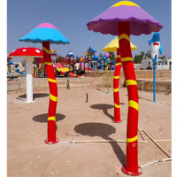Outdoor-Wasserpark Kinderspielplatz Wasserrutsche für Kinder Schwimmbad-Rutsche