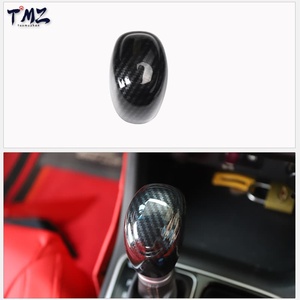 Aksesoris Interior Mobil TMZ LHD Set Lengkap Trim Dashboard Plastik Serat Karbon Hitam untuk Sonata Generasi ke-9 - Product Image 5