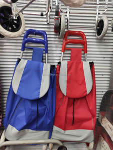 <span class=keywords><strong>Carrito</strong></span> de Compras Plegable 2026, de Poliéster 600D, para Supermercado y Tienda, Gran Venta - Product Image 2