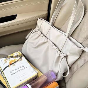 Bolso de lona para estudiantes, bolso de hombro portátil para mujer, sencillo, impermeable, de gran capacidad, para ir al trabajo, 2023 - Product Image 4