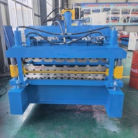 Nouvelle Conception 2026 Machine de Profilage à Haute Vitesse à Contrôle PLC et à Haut Débit pour IBR Double Couche, Acier Coloré, Toiture, Engrenages et Roulements de Moteur