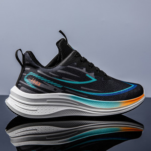 Nouvelle Arrivée Chaussures de Course Cloud Ultra-Légères Respirantes Imperméables Antidérapantes à Amorti Souple et Lacets Style Étudiant - Product Image 5