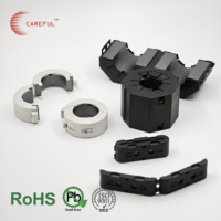 Clip-on Ferrite Core SCRC SCNF EMI RFI Noise Suppressor Split Clamp Ferrite Ring for 3.5-30mm Power USB Cable RoHS Custom Size