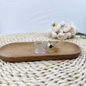 Pot de crème d'emballage cosmétique personnalisé vide avec cuillère 20g 30g 50g 30ml 50ml pot de crème cosmétique transparent pour le visage - Product Image 2