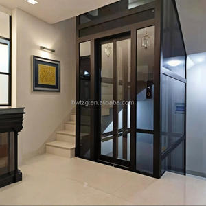 Ascensore Residenziale Moderno <span class=keywords><strong>per</strong></span> 2-4 Persone <span class=keywords><strong>per</strong></span> Casa e Villa, Elevatore Domestico <span class=keywords><strong>a</strong></span> Trazione Senza Ingranaggi <span class=keywords><strong>per</strong></span> Ufficio e Ospedale - Miglior Prezzo Cina - Product Image 2