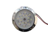 K-lite Factory, éclairage de travail intérieur rond à LED 12/24v, très vendu, E-MARK, pour voitures, camping-cars, camions, remorques, accessoires d'éclairage