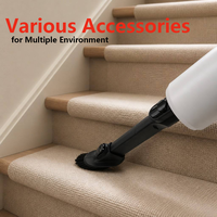 Aspirateur sans fil avec station de nettoyage, aspiration puissante, filtre détachable, certifié CE/CB/FCC