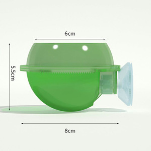 Bol d'alimentation anti-évasion pour reptiles avec ventouse, bol à nourriture à fixer sur un arbre pour animaux d'élevage arboricoles, tels que les grenouilles-arbres R-spatula - Product Image 6