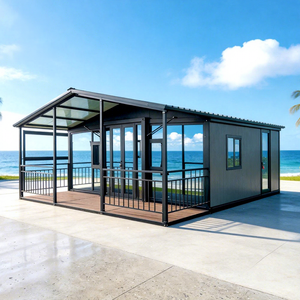 Maison Bungalow de Luxe Pliable et Relocalisable en Conteneur Galvanisé de 20/40 pieds, pour Hôtels, Complexes Hôteliers et Chambres d'Hôtes, Durée de Vie 50 Ans - Product Image 1