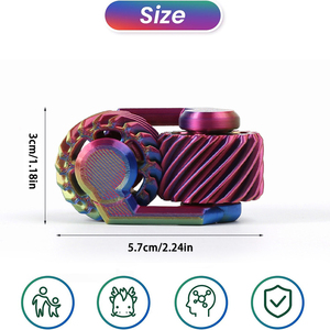 Fidget Spinner 3D Printed <b>Toys</b> Gears Fidget <b>Toys</b> for Kids Adults Sensory <b>Toys</b> for Anxiety Stress Relief Gifts - Product Image 2