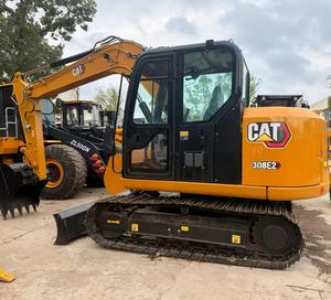 Excavadora usada de alta calidad, excavadora de cadenas CAT308E2 de 8 toneladas de segunda mano, maquinaria usada para movimiento de tierras. - Product Image 1