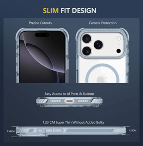 <span class=keywords><strong>Coque</strong></span> de téléphone anti-chute de 3 mètres en TPU TPE 2025 pour iPhone 17 Pro Max, <span class=keywords><strong>coque</strong></span> de téléphone portable magnétique antichoc pour iPhone 17 Pro Max - Product Image 5