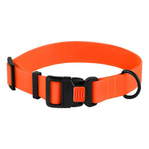 Pvc-Hundehalsband verstellbar recycelt Kunststoff Gummi beschichtet wasserdicht Tpu individuelles Logo bunte Silikon wasserdicht bedruckte Rivette - Product Image 5