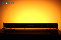 Barre lumineuse de scène Gothy Led Sunstrip 10x50w DMX Led Cob chips blanc chaud et blanc froid