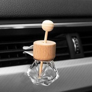 Rafraîchisseur d'air pour voiture Diffuseur d'arômes en verre de luxe pour voiture 6ml 8ml 10ml Diffuseur de parfum pour voiture - Product Image 5