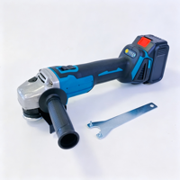 Kit combiné d'outils électriques sans fil 21V sans balais 4 en 1 : perceuse, visseuse à chocs, meuleuse d'angle, marteau perforateur