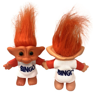 <strong>Troll</strong> <strong>Doll</strong> 10cm Vinyl Figure Double Sided Printed Clothing Nostalgic Style For 8-13 Years Unisex Toy - Product Image 3