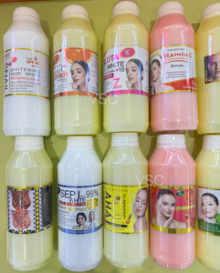 1000ml di siero per la cura della pelle vitamina <span class=keywords><strong>C</strong></span> acido kojico glutatione, che illumina la rimozione delle lentiggini e lo schiarente del siero del viso - Product Image 4