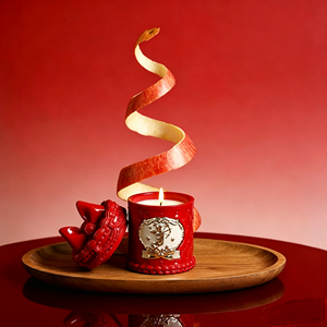 Vela Aromática de Cera de Soya con Aroma a Manzana de Alta Gama, Adorno con Fragancia de Cupido, Aromaterapia para el Día de San Valentín y Acción de Gracias en Caja de Regalo - Product Image 1