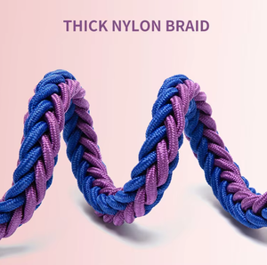 Strong <span class=keywords><strong>Dog</strong></span> Pet Rope <span class=keywords><strong>Choke</strong></span> Martingale <span class=keywords><strong>Collar</strong></span> de cadena y correa de plomo con clip - Product Image 6