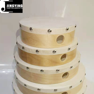 Jingying 2024 <span class=keywords><strong>Musique</strong></span> Instrument à percussion pour enfants Vente en gros Tambourins en peau de mouton Bouleau Canapé Nail <span class=keywords><strong>Tambourin</strong></span> Tambour Catégorie - Product Image 3